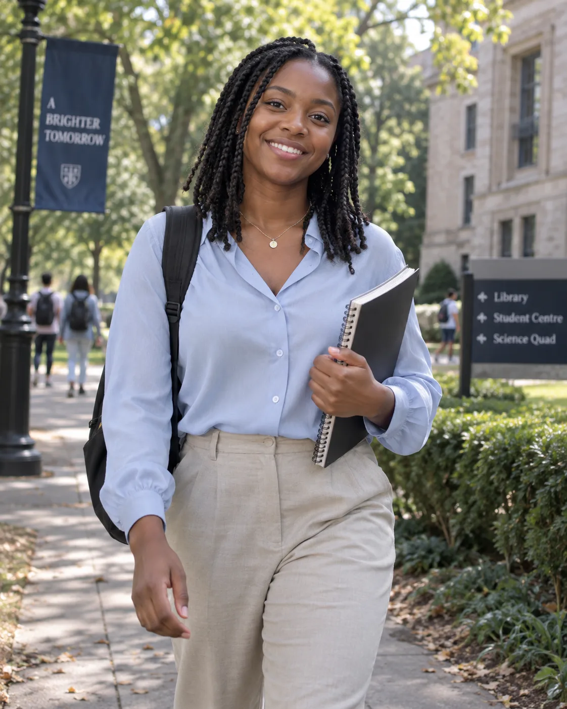 Ama Mensah testimonial portrait