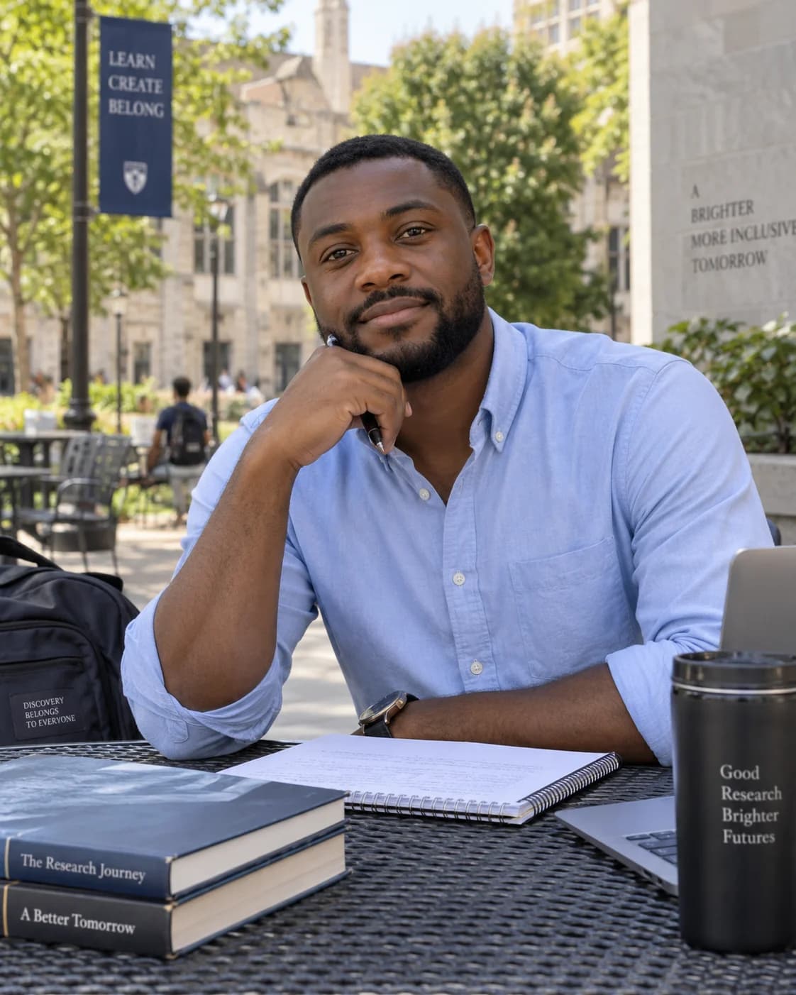 Ibrahim Sadiq testimonial portrait
